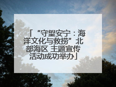 “守望安宁：海洋文化与救捞”北部海区 主题宣传活动成功举办