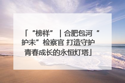 “榜样”｜合肥包河“护未”检察官 打造守护青春成长的永恒灯塔