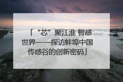 “芯”聚江淮 智感世界——探访蚌埠中国传感谷的创新密码