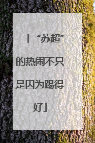 “苏超”的热闹不只是因为踢得好
