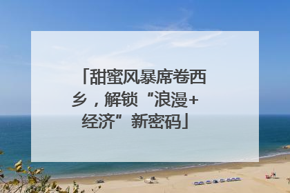 甜蜜风暴席卷西乡，解锁“浪漫+经济”新密码