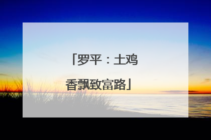 罗平：土鸡香飘致富路