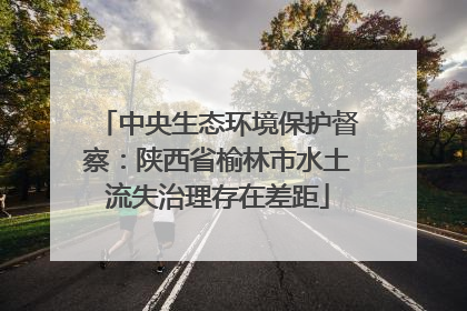 中央生态环境保护督察：陕西省榆林市水土流失治理存在差距