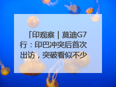 印观察｜莫迪G7行：印巴冲突后首次出访，突破看似不少实质成果不多