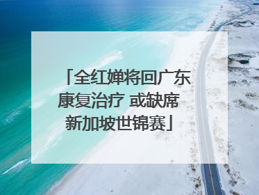 全红婵将回广东康复治疗 或缺席新加坡世锦赛