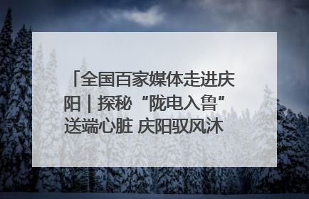 全国百家媒体走进庆阳｜探秘“陇电入鲁”送端心脏 庆阳驭风沐光点亮齐鲁万家