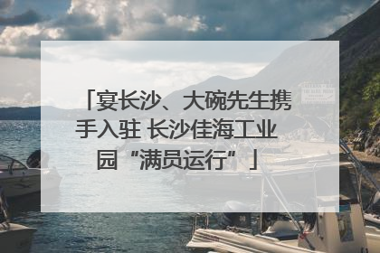 宴长沙、大碗先生携手入驻 长沙佳海工业园“满员运行”