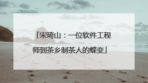 宋琦山：一位软件工程师到茶乡制茶人的蝶变