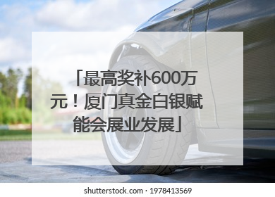 最高奖补600万元！厦门真金白银赋能会展业发展