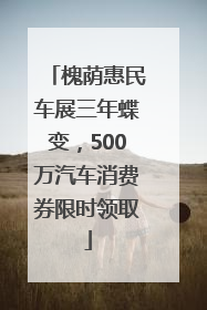 槐荫惠民车展三年蝶变，500万汽车消费券限时领取