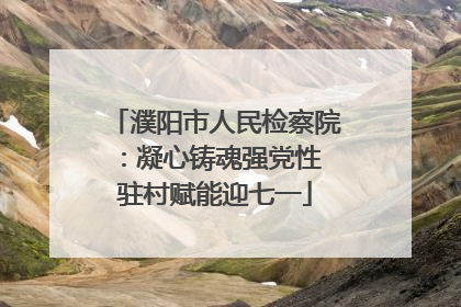 濮阳市人民检察院：凝心铸魂强党性 驻村赋能迎七一