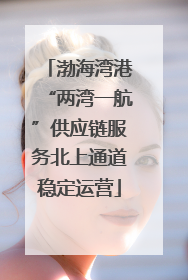 渤海湾港“两湾一航”供应链服务北上通道稳定运营