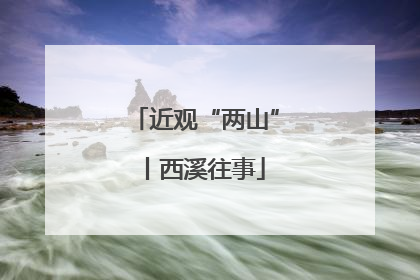 近观“两山”丨西溪往事