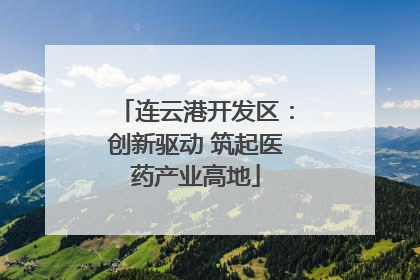连云港开发区：创新驱动 筑起医药产业高地