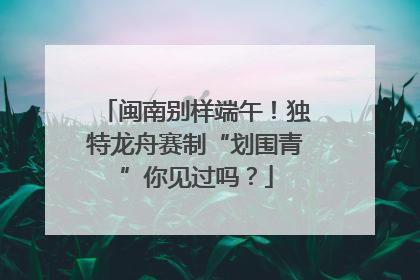 闽南别样端午！独特龙舟赛制“划围青”你见过吗？