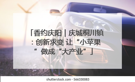 香约庆阳｜庆城桐川镇：创新求变 让“小苹果”做成“大产业”