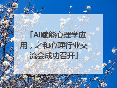 AI赋能心理学应用，之和心理行业交流会成功召开