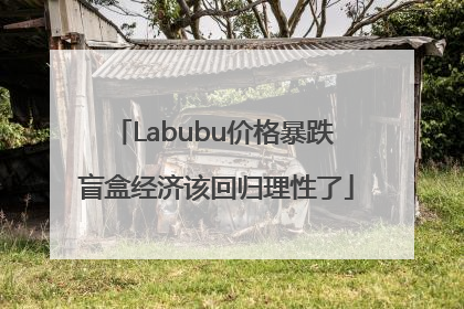 Labubu价格暴跌 盲盒经济该回归理性了
